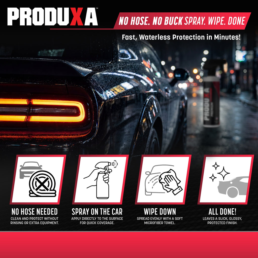 PRODUXA® PREMIUM - Instant Surface Polish, Sealant, and Protector. All-in-one Detailing Spray(16 oz)